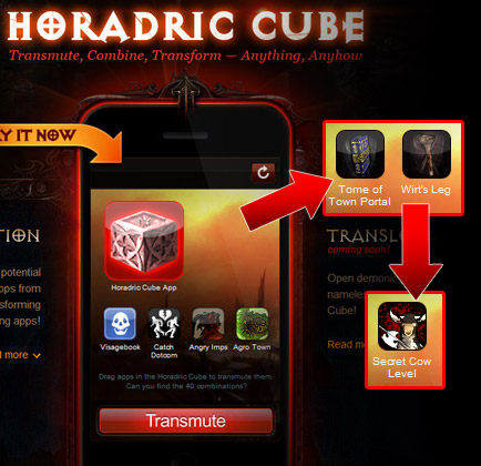 Horadric Cube app