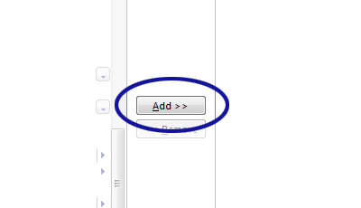 Microsoft Outlook screenshot showing the Add button